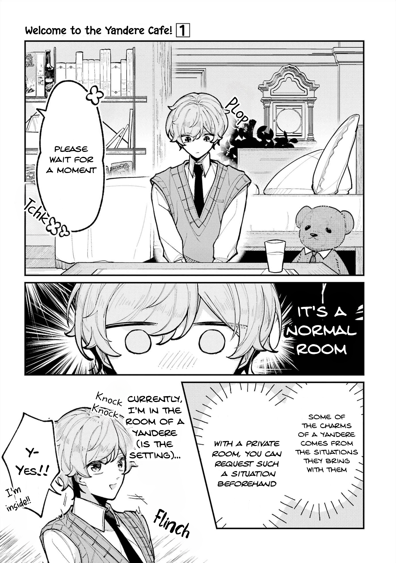 Yandere Cafe e Youkoso Chapter 1 page 9 - 