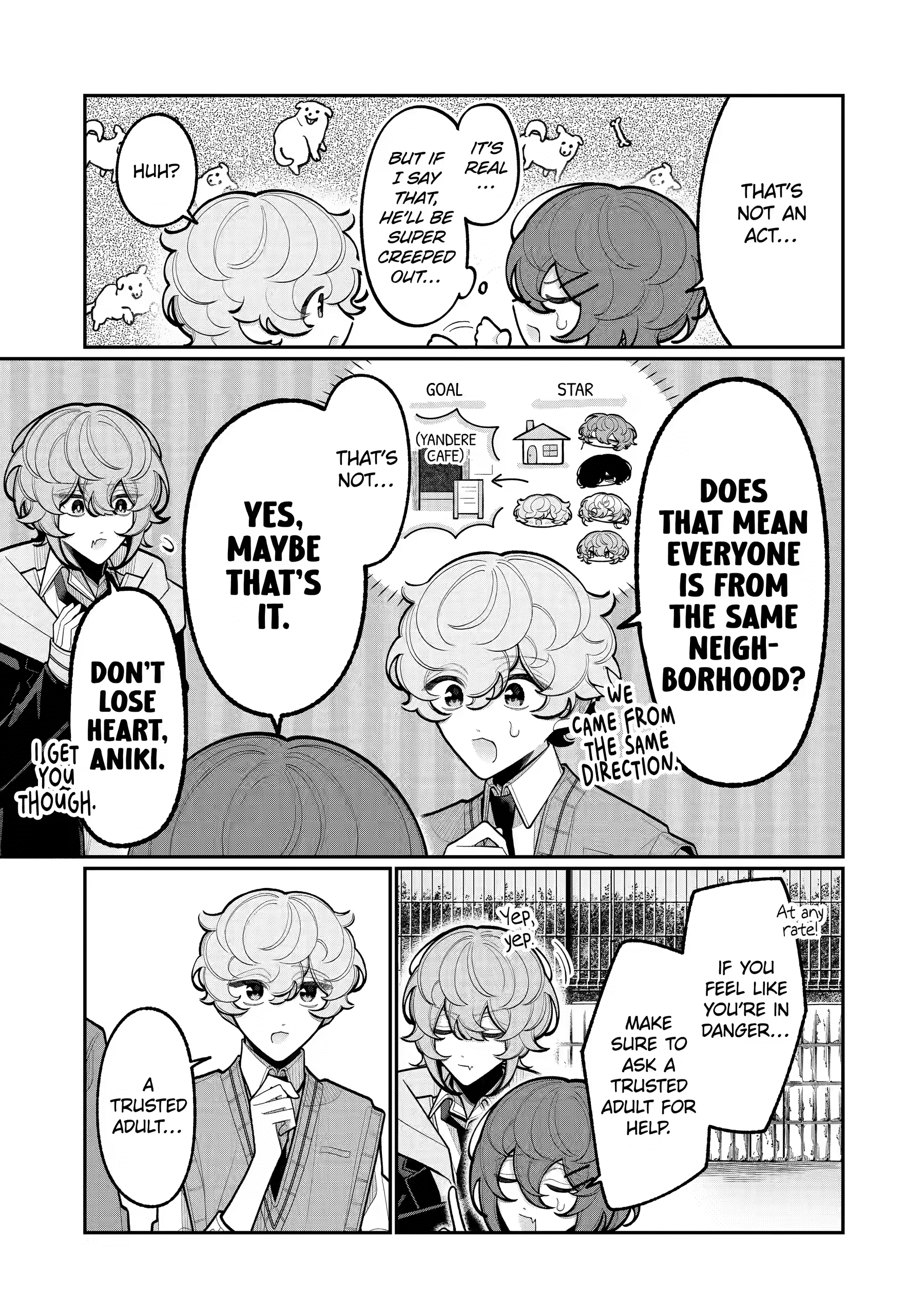 Yandere Cafe e Youkoso Chapter 10.5 page 3 - 
