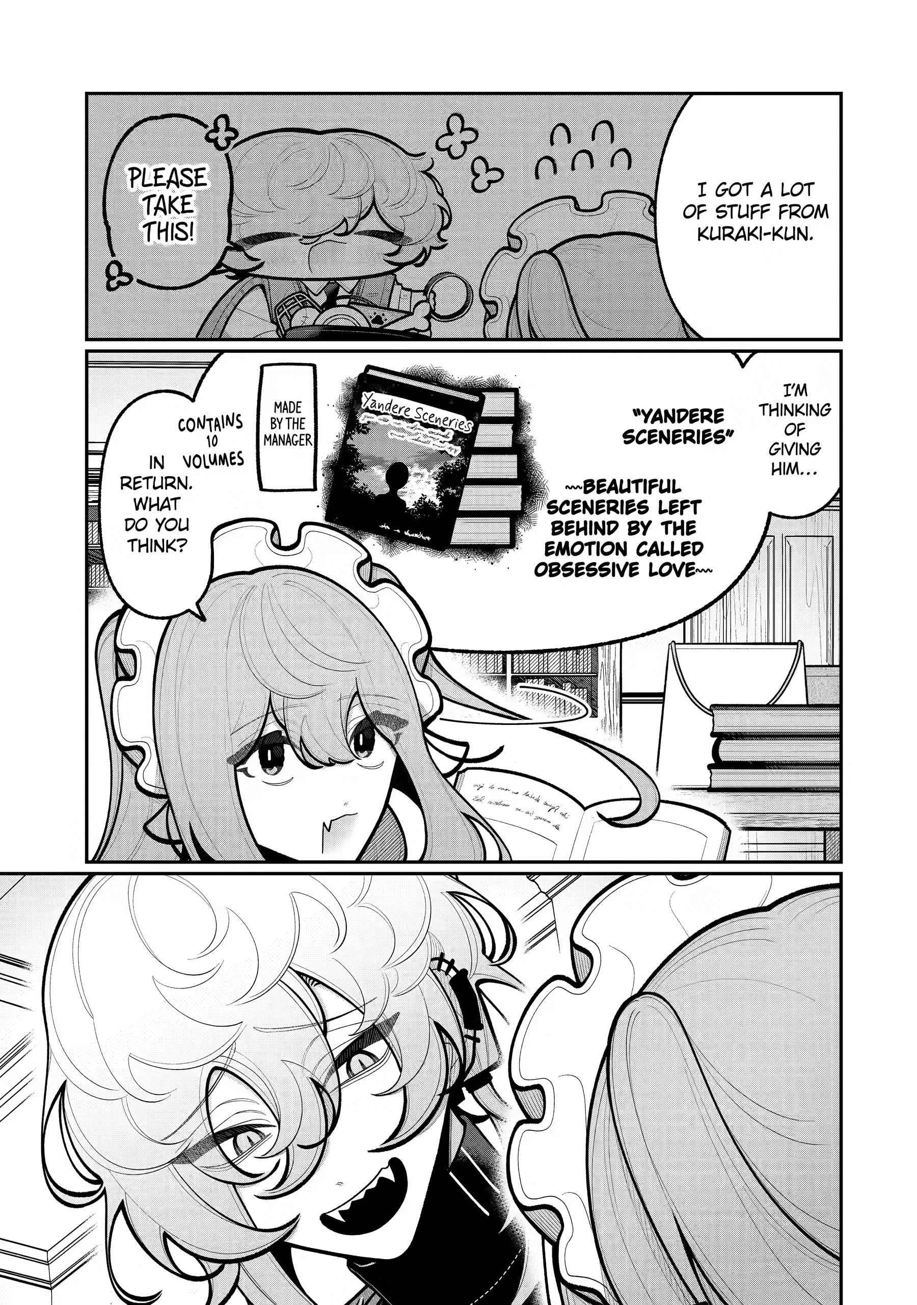 Yandere Cafe e Youkoso Chapter 11.5 page 3 - 