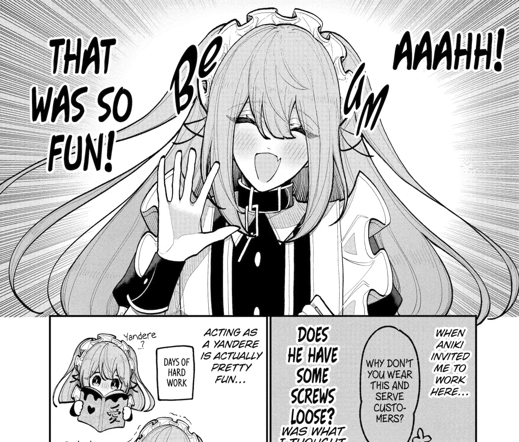 Yandere Cafe e Youkoso Chapter 3.1 page 5 - 