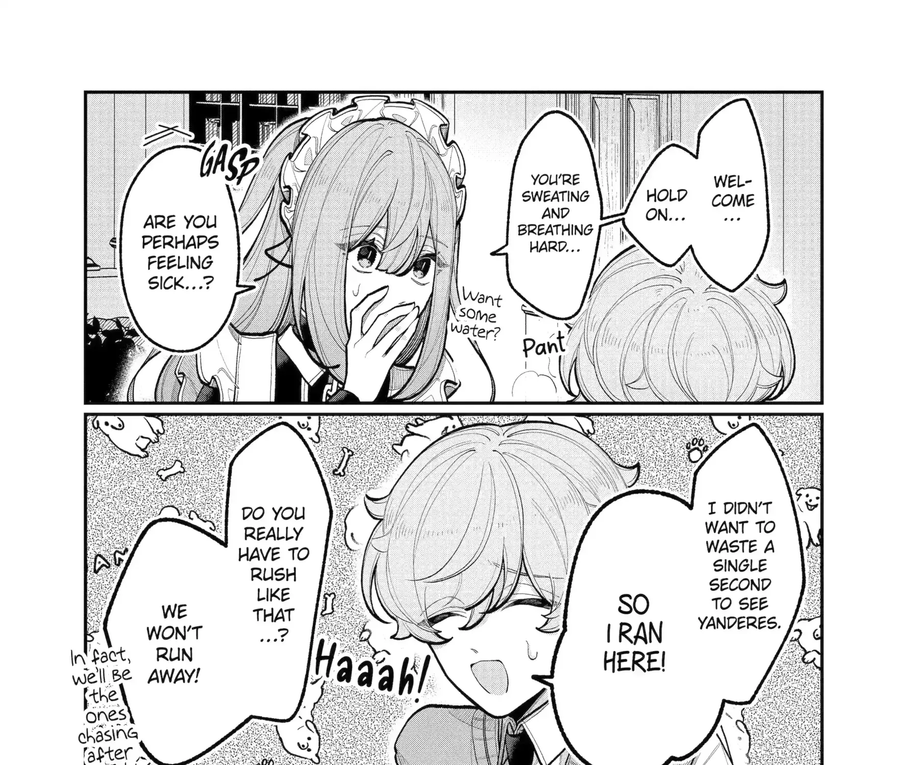 Yandere Cafe e Youkoso Chapter 3.1 page 9 - 