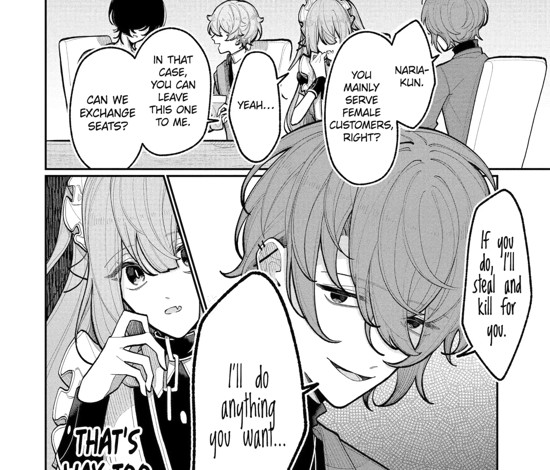 Yandere Cafe e Youkoso Chapter 3.2 page 1 - 