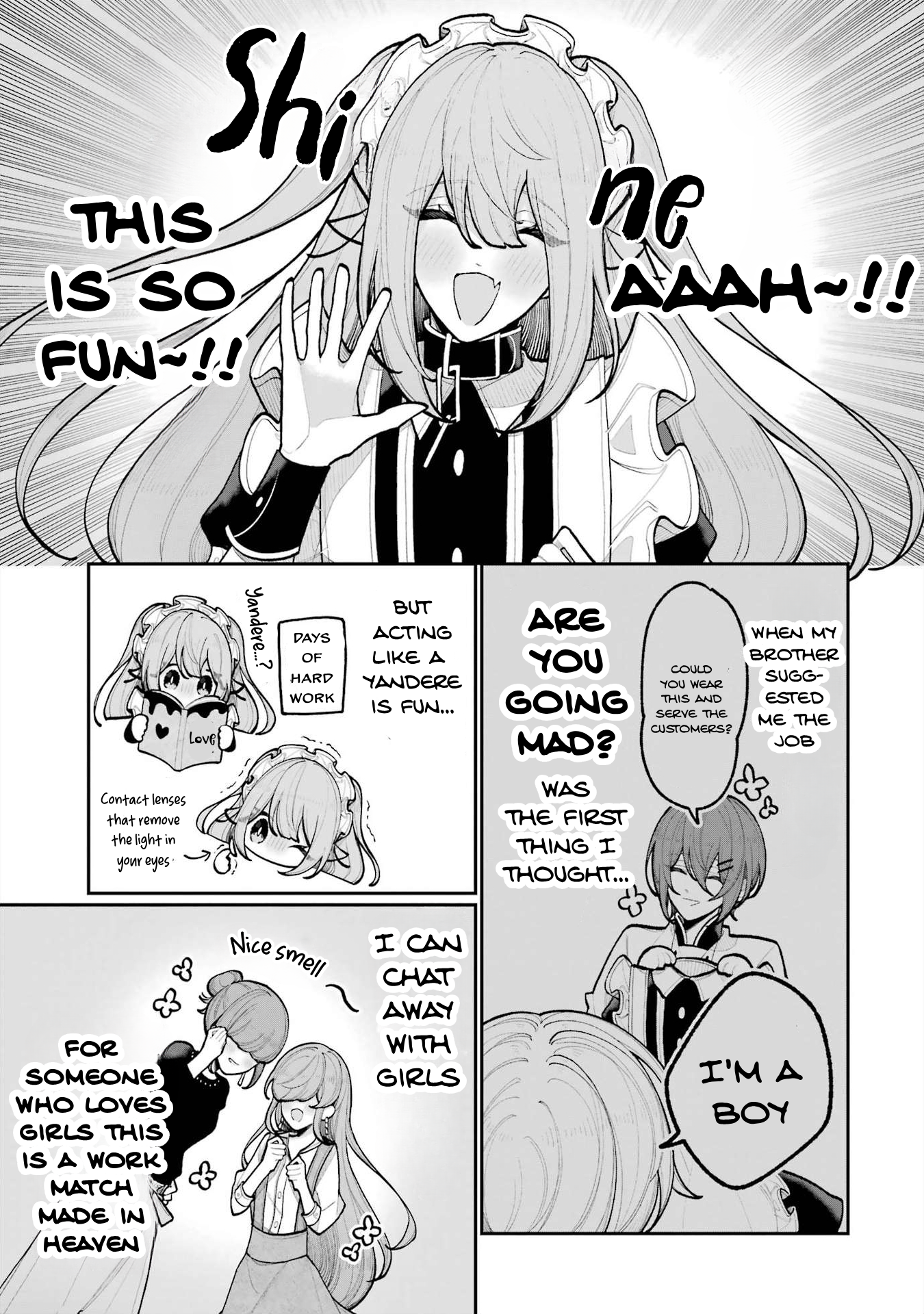 Yandere Cafe e Youkoso Chapter 3 page 4 - 