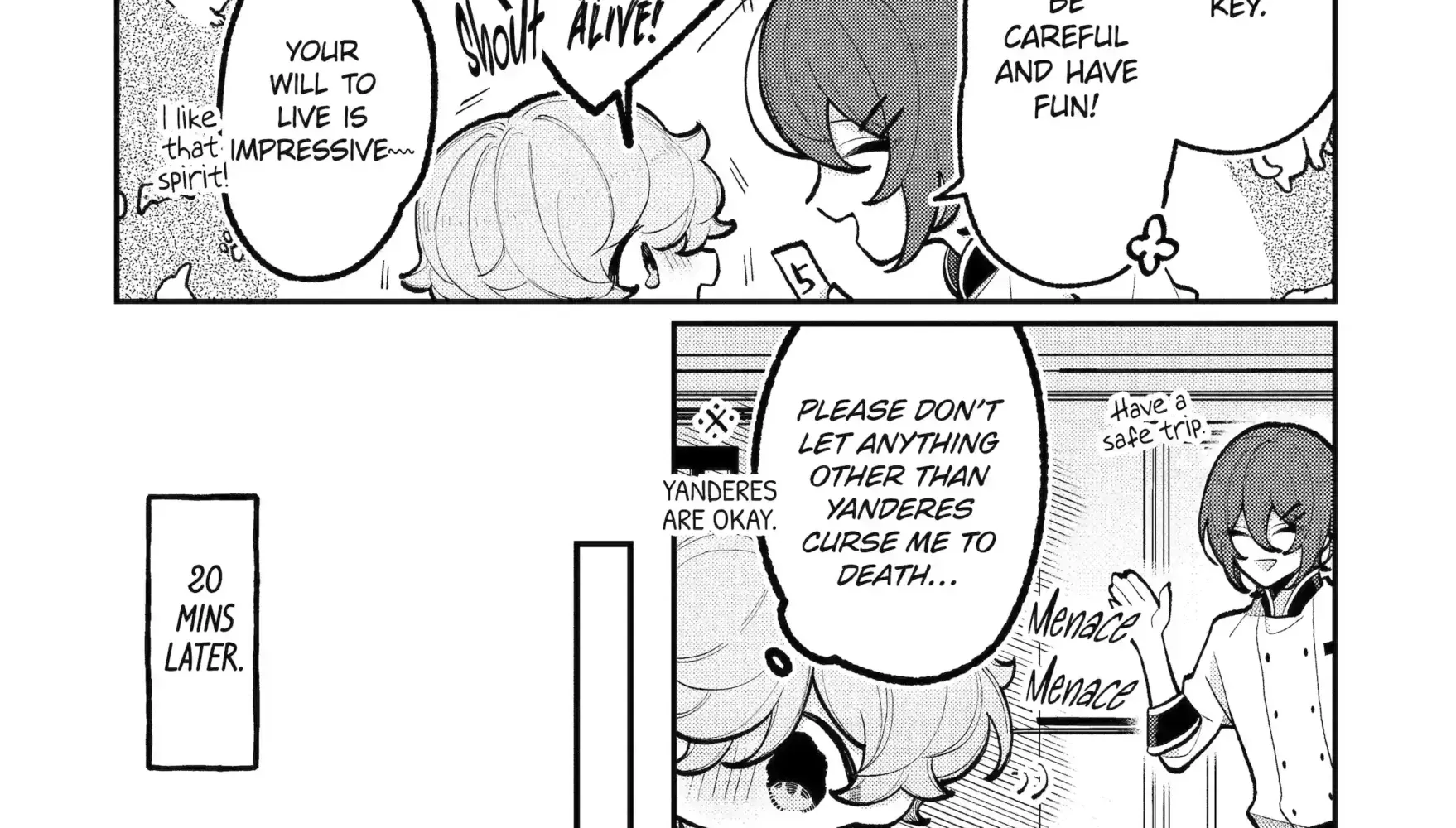 Yandere Cafe e Youkoso Chapter 4.2 page 2 - 