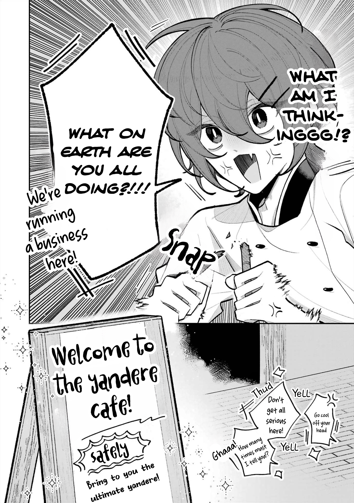 Yandere Cafe e Youkoso Chapter 5 page 35 - 
