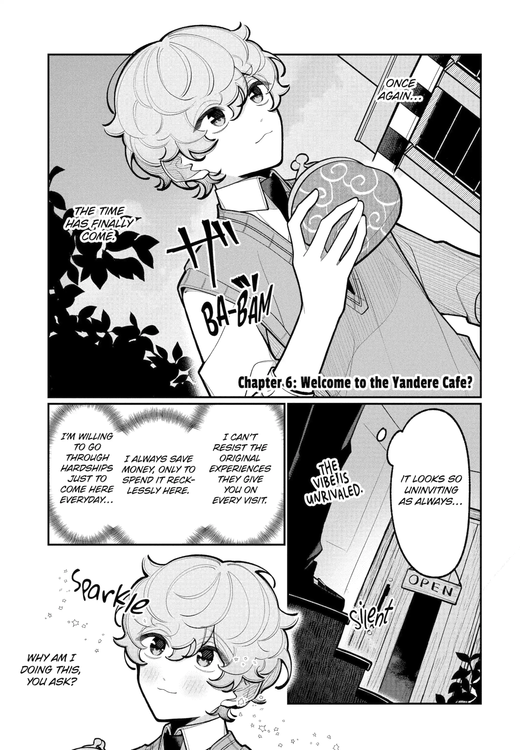 Yandere Cafe e Youkoso Chapter 6.1 page 1 - 