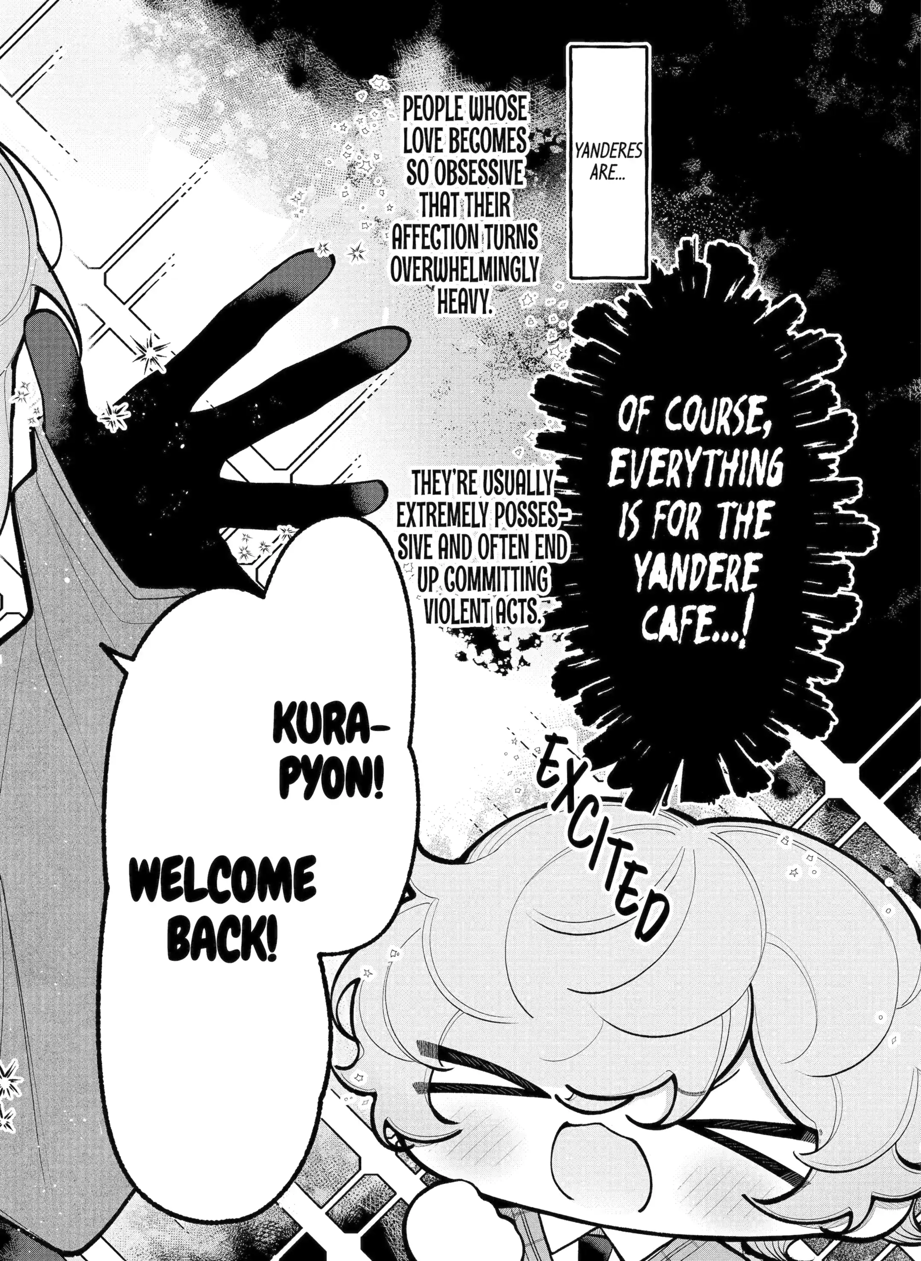 Yandere Cafe e Youkoso Chapter 6.1 page 2 - 