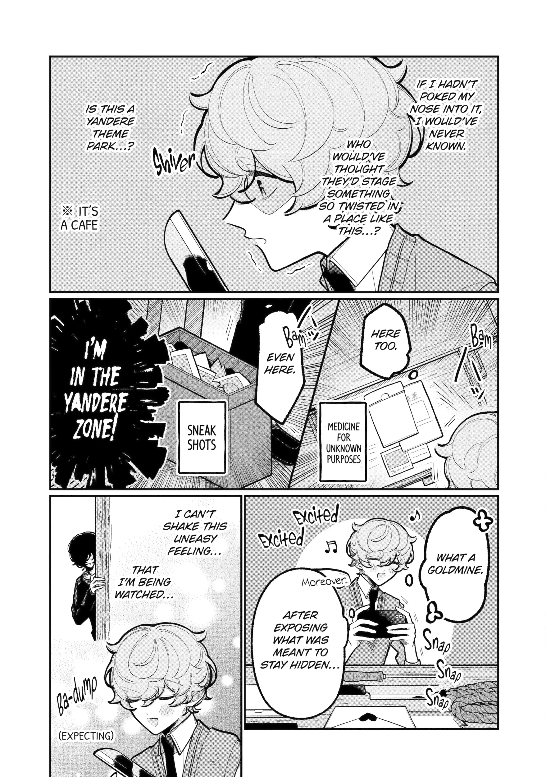Yandere Cafe e Youkoso Chapter 6.1 page 9 - 