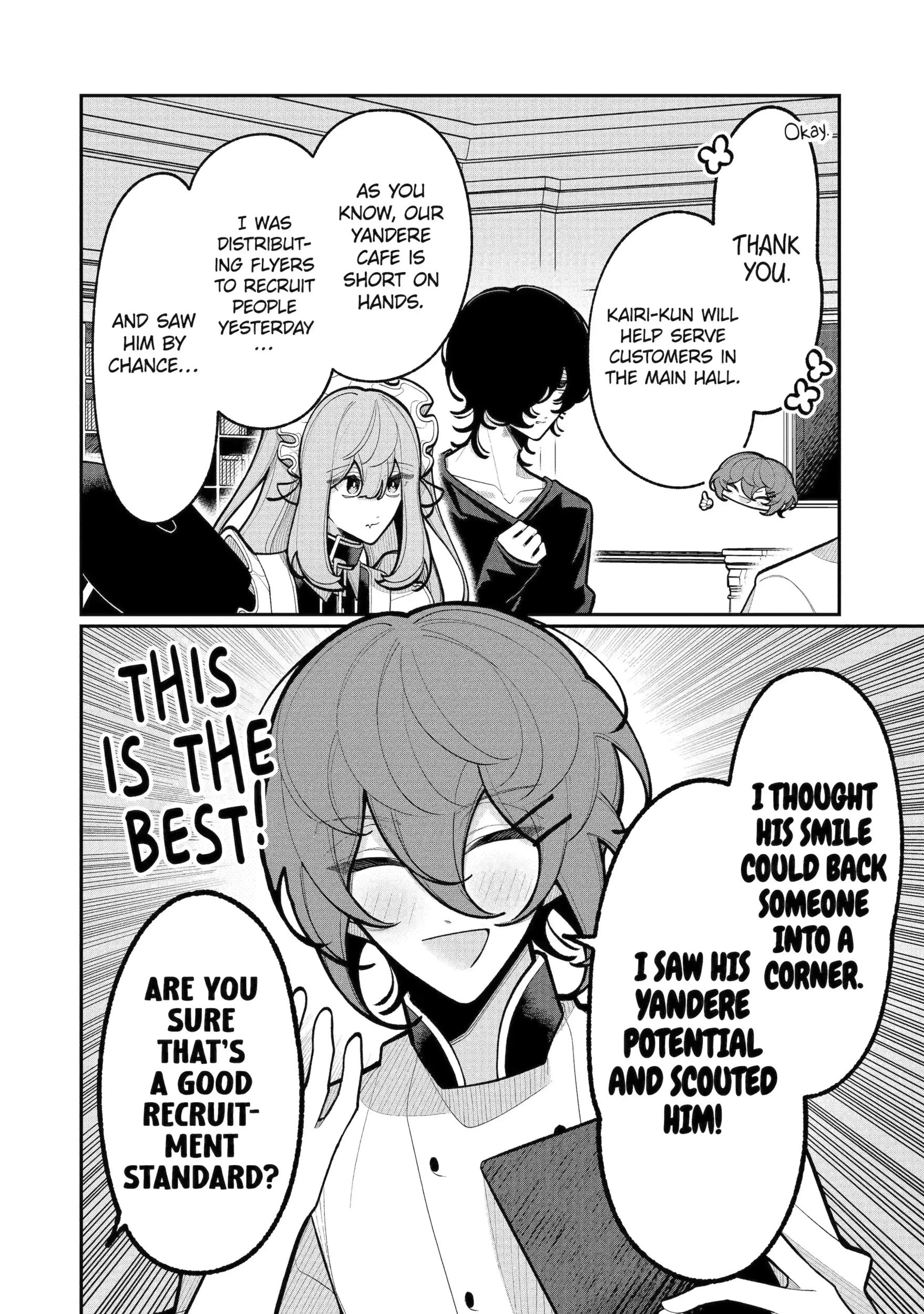 Yandere Cafe e Youkoso Chapter 7.1 page 3 - 