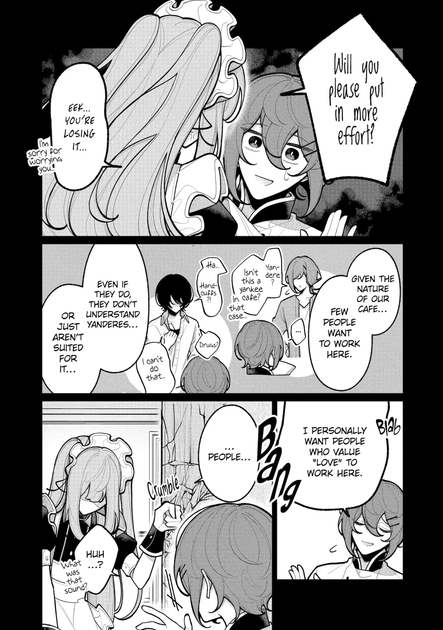 Yandere Cafe e Youkoso Chapter 8.1 page 8 - 