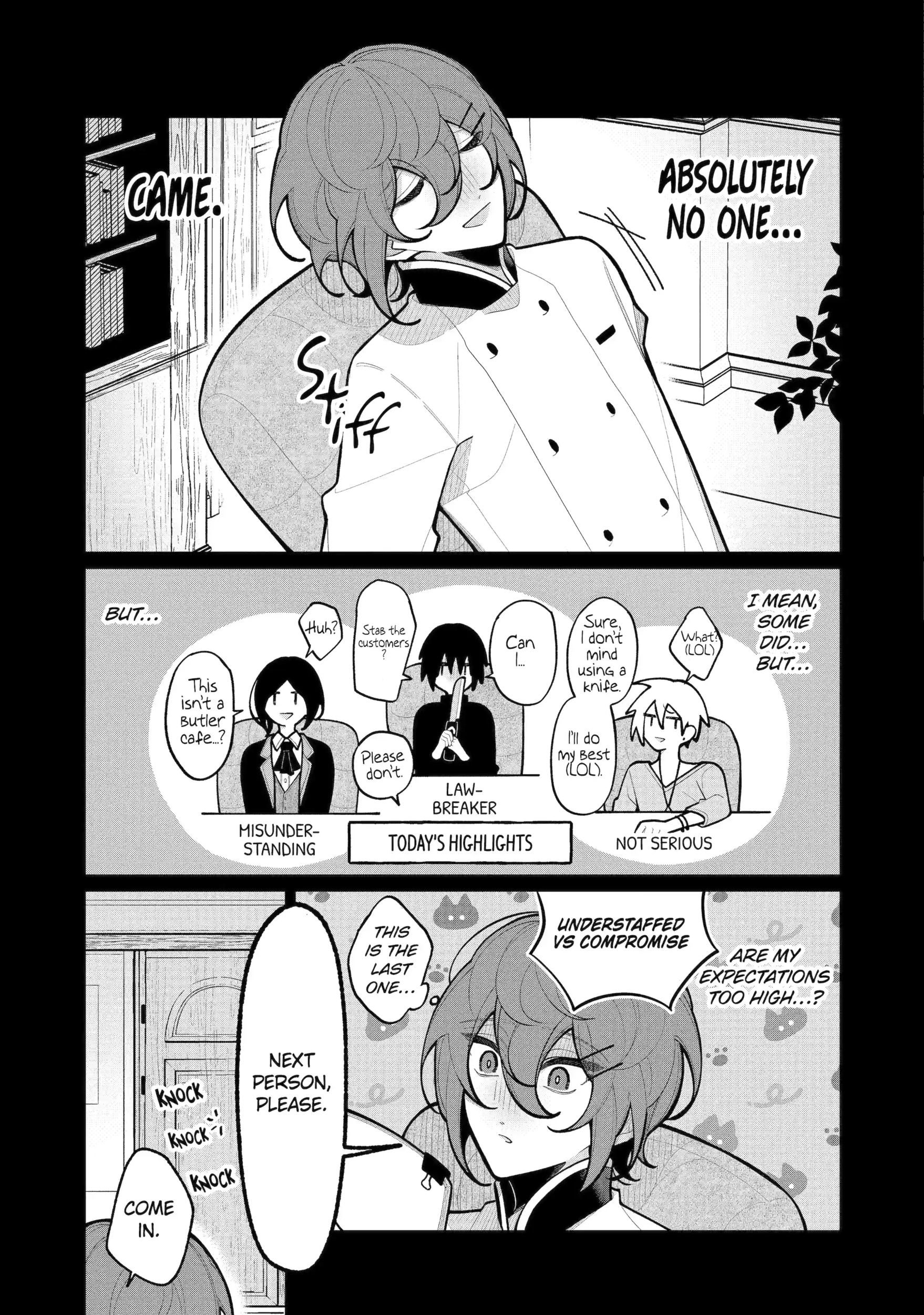 Yandere Cafe e Youkoso Chapter 8.1 page 10 - 