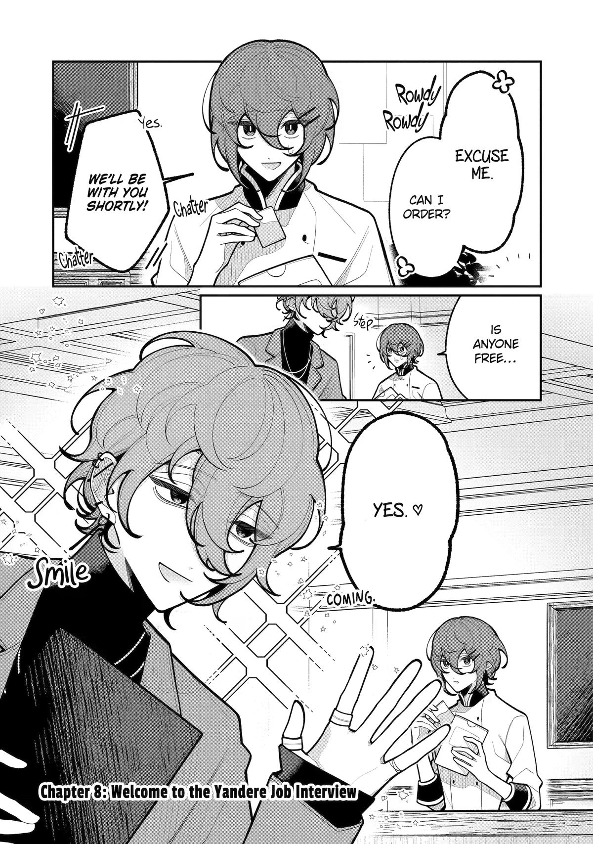 Yandere Cafe e Youkoso Chapter 8 page 1 - 
