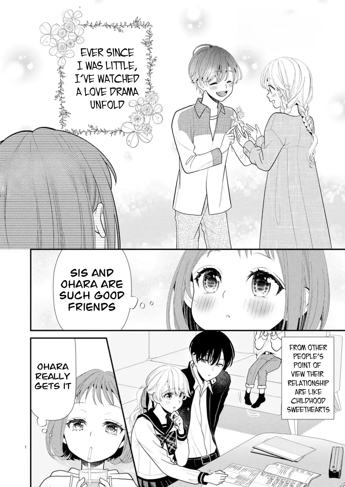 Yandere Killing!! ~When I told my obsessive childhood friend, "I love you too," he shifted to the romantic comedy route~ Chapter 2 page 1 - 