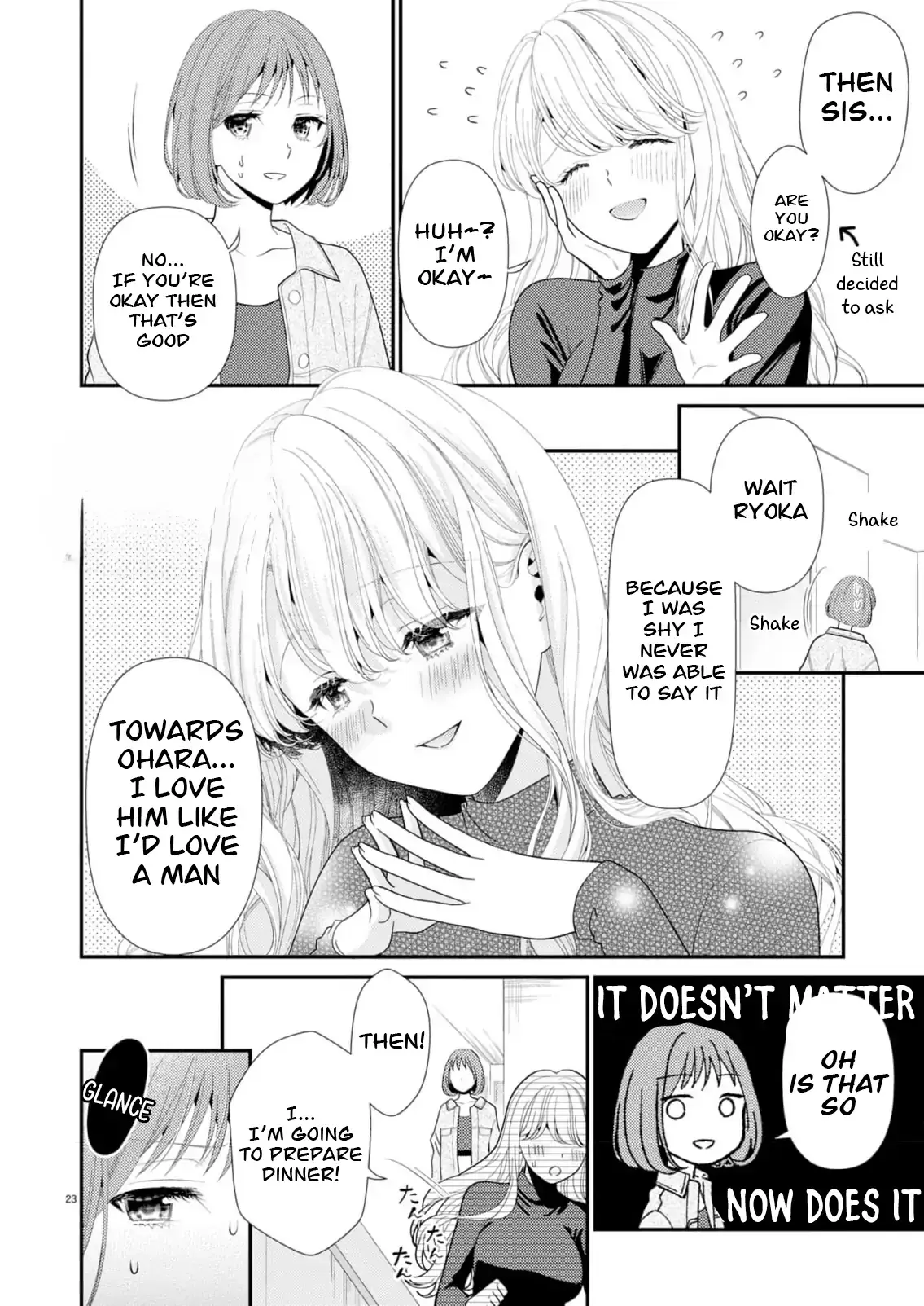 Yandere Killing!! ~When I told my obsessive childhood friend, "I love you too," he shifted to the romantic comedy route~ Chapter 2 page 23 - 