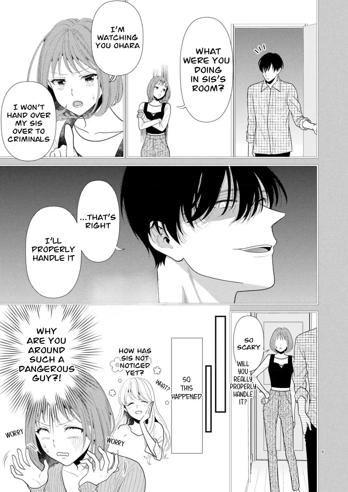 Yandere Killing!! ~When I told my obsessive childhood friend, "I love you too," he shifted to the romantic comedy route~ Chapter 2 page 4 - 