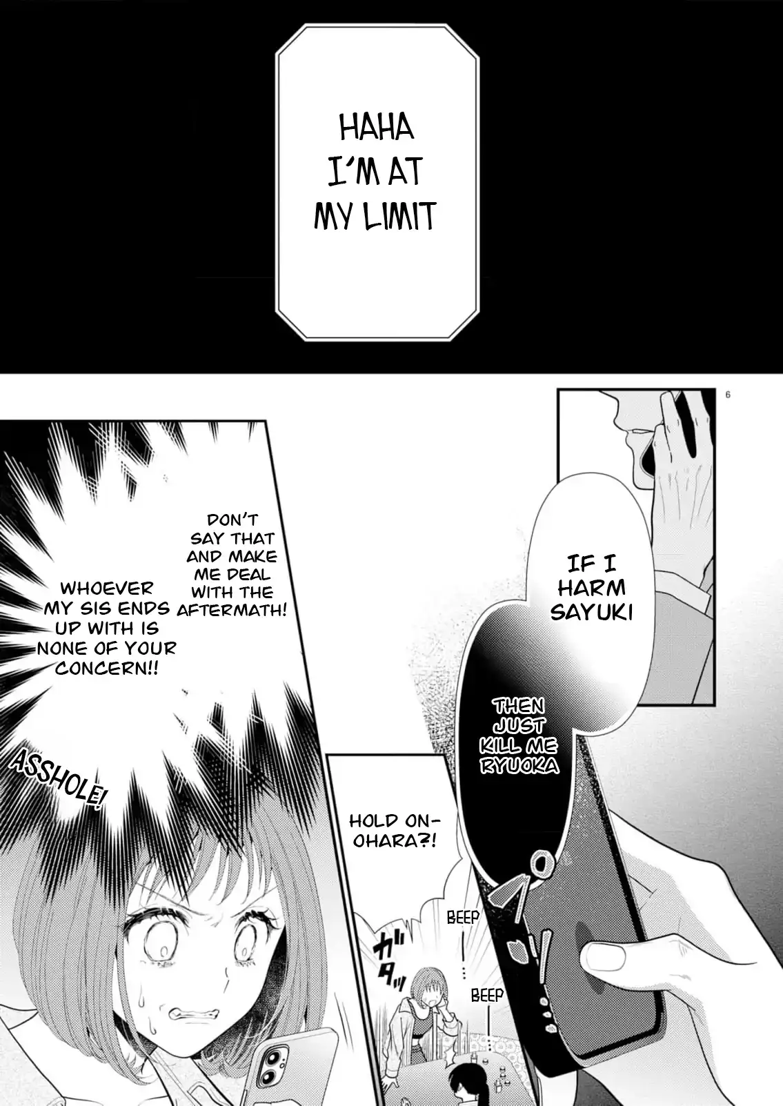 Yandere Killing!! ~When I told my obsessive childhood friend, "I love you too," he shifted to the romantic comedy route~ Chapter 2 page 6 - 