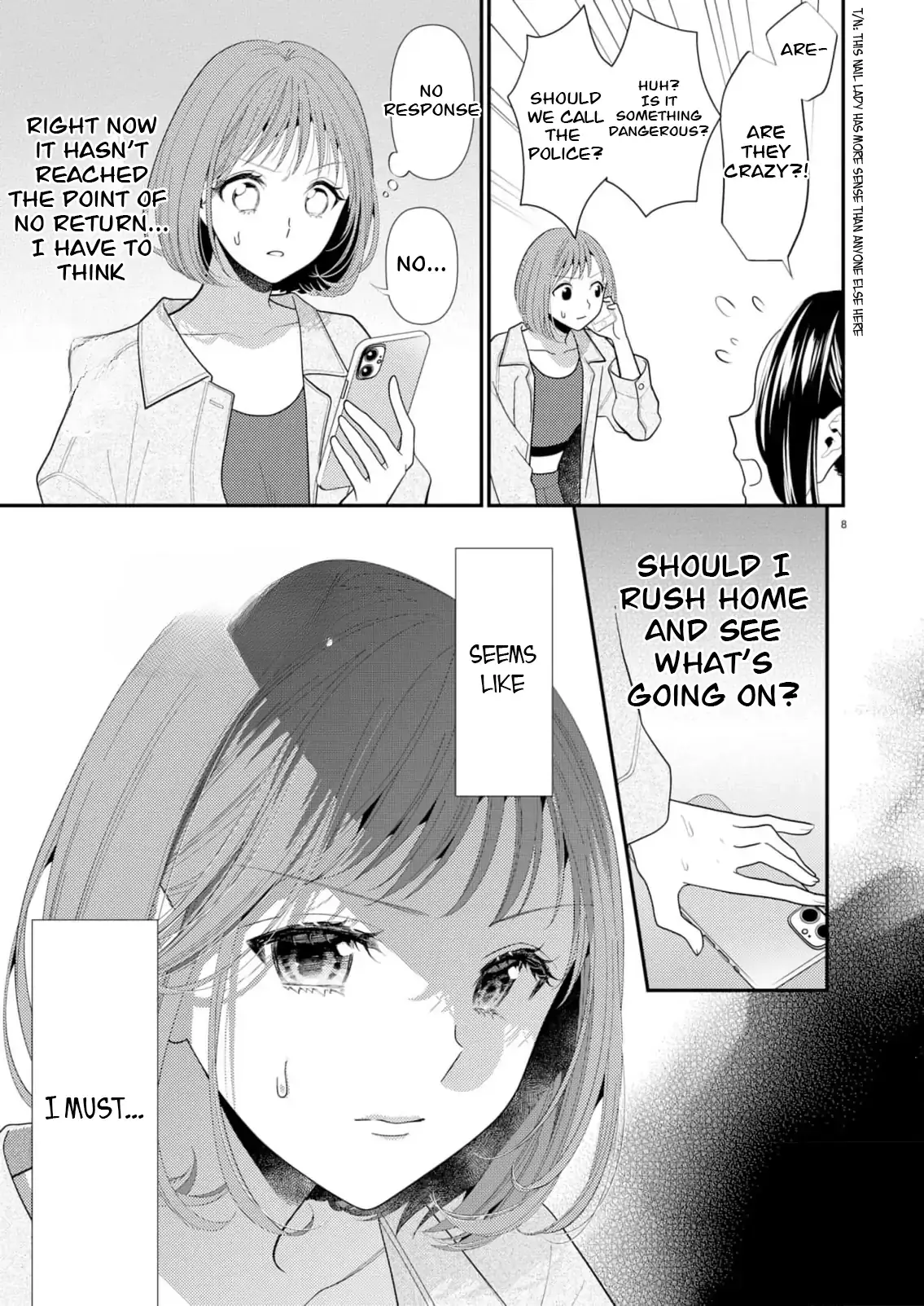 Yandere Killing!! ~When I told my obsessive childhood friend, "I love you too," he shifted to the romantic comedy route~ Chapter 2 page 8 - 