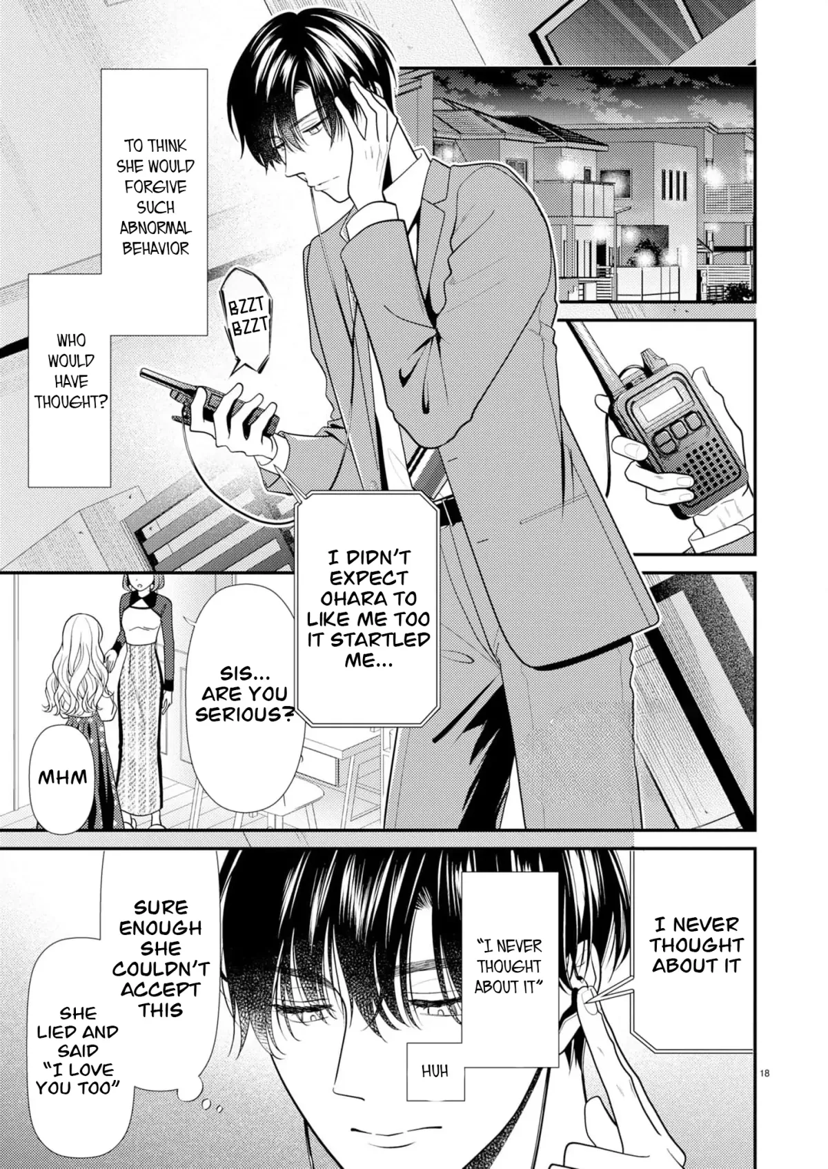 Yandere Killing!! ~When I told my obsessive childhood friend, "I love you too," he shifted to the romantic comedy route~ Chapter 3 page 18 - 