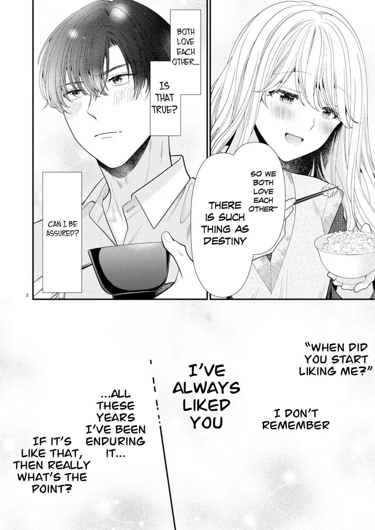 Yandere Killing!! ~When I told my obsessive childhood friend, "I love you too," he shifted to the romantic comedy route~ Chapter 3 page 3 - 