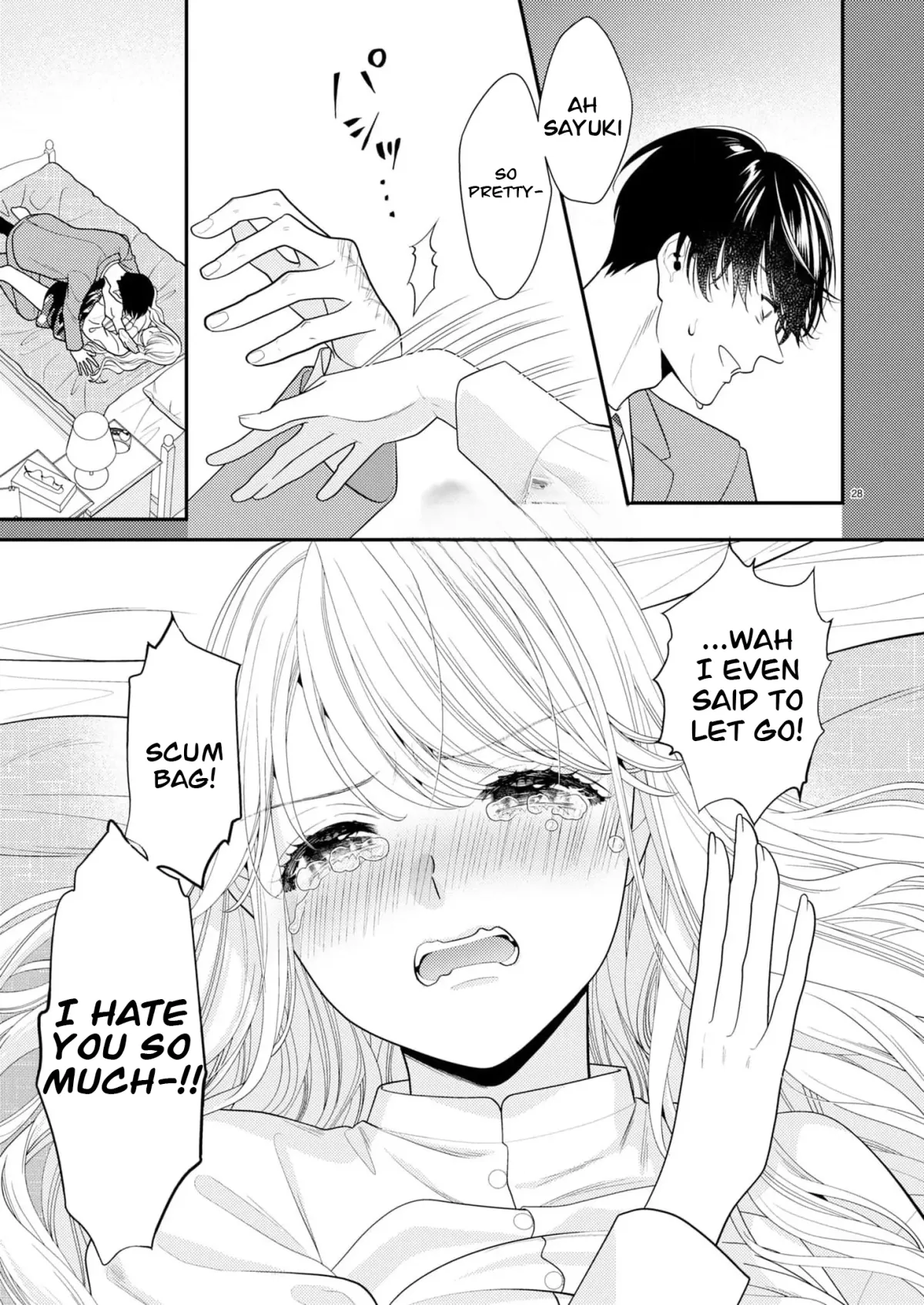 Yandere Killing!! ~When I told my obsessive childhood friend, "I love you too," he shifted to the romantic comedy route~ Chapter 3 page 28 - 