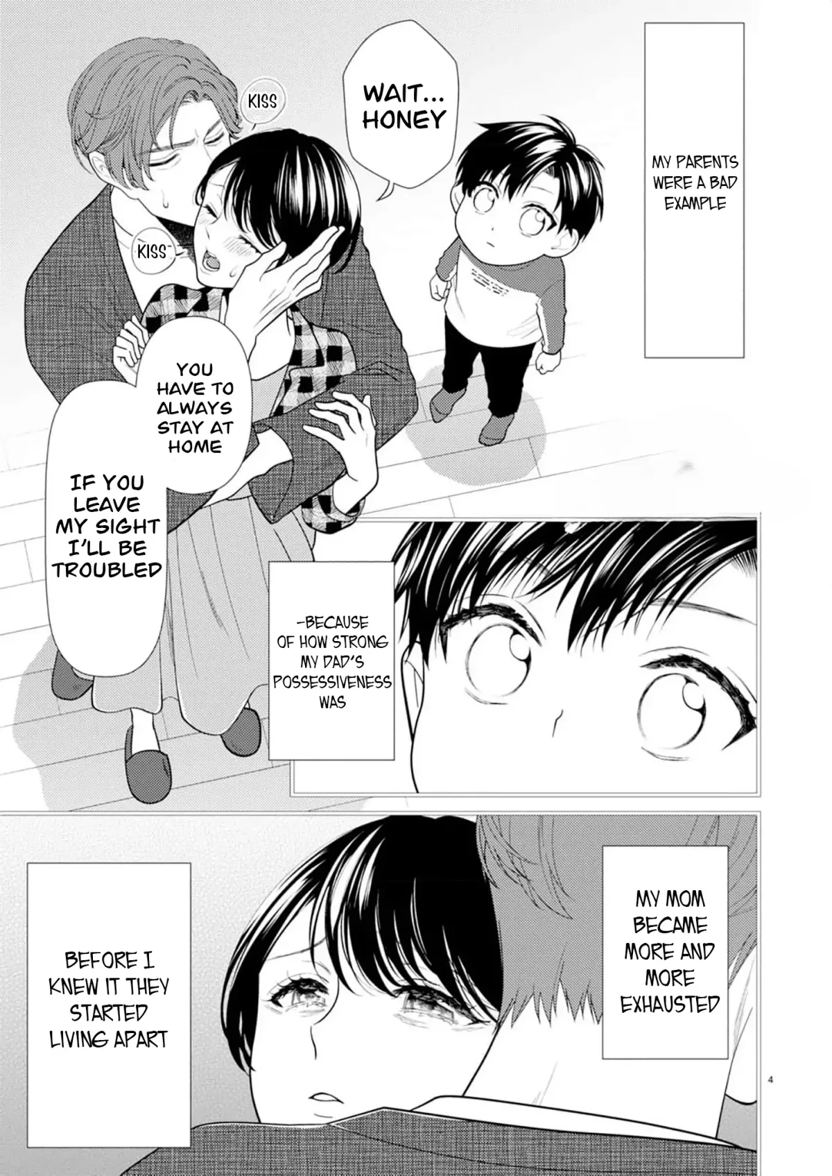Yandere Killing!! ~When I told my obsessive childhood friend, "I love you too," he shifted to the romantic comedy route~ Chapter 3 page 4 - 