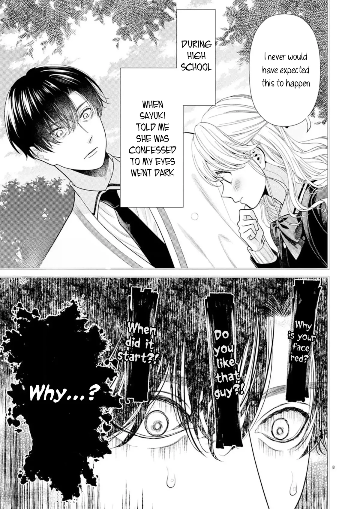 Yandere Killing!! ~When I told my obsessive childhood friend, "I love you too," he shifted to the romantic comedy route~ Chapter 3 page 8 - 
