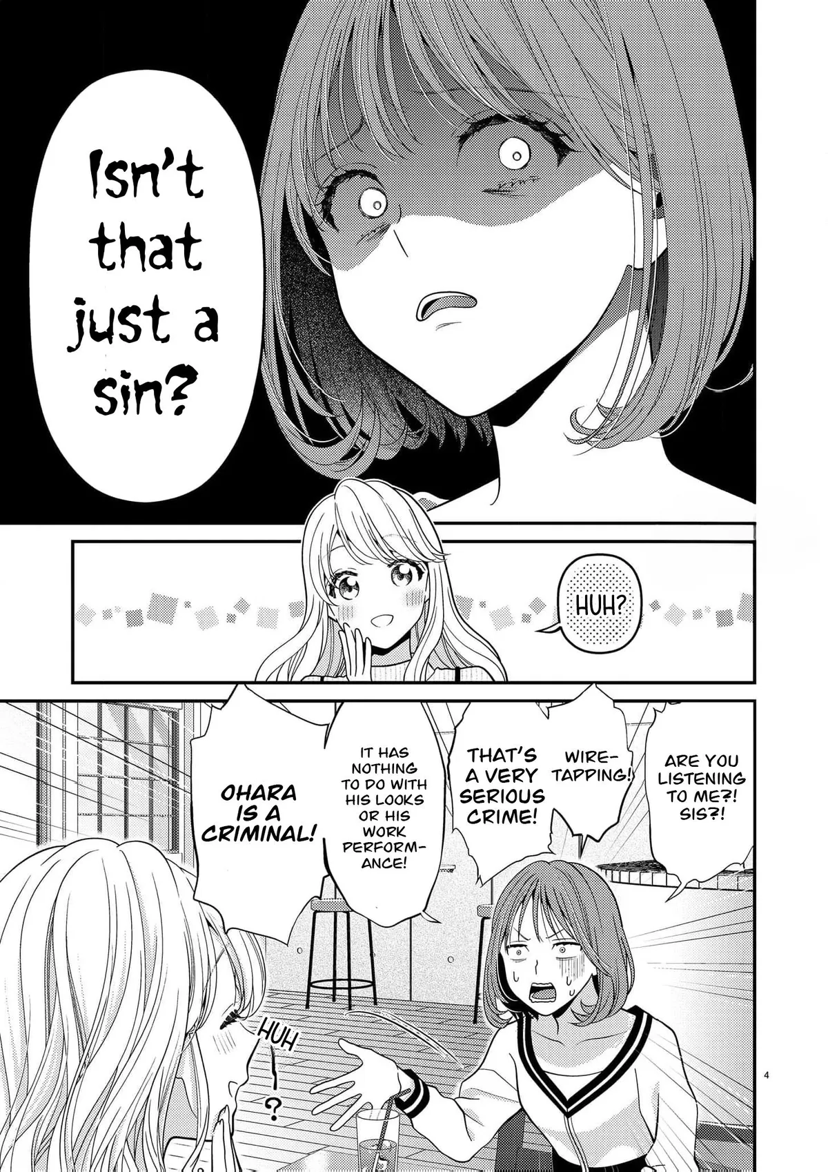 Yandere Killing!! ~When I told my obsessive childhood friend, "I love you too," he shifted to the romantic comedy route~ Chapter 5 page 4 - 