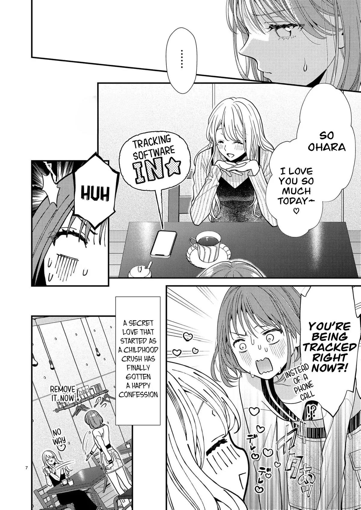 Yandere Killing!! ~When I told my obsessive childhood friend, "I love you too," he shifted to the romantic comedy route~ Chapter 5 page 7 - 