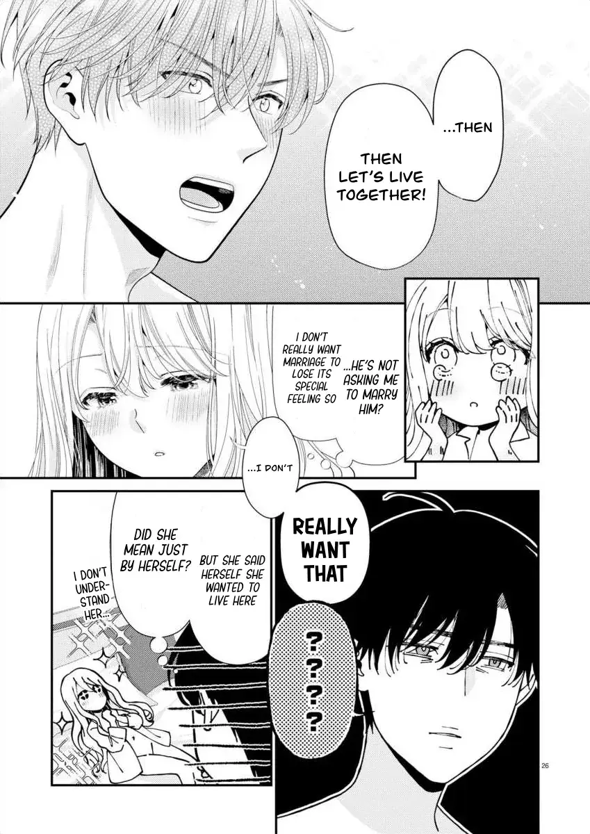 Yandere Killing!! ~When I told my obsessive childhood friend, "I love you too," he shifted to the romantic comedy route~ Chapter 6 page 28 - 