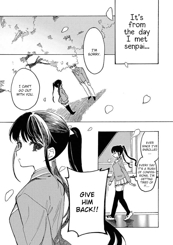 Yandere Meruko-chan Likes Her Senpai Chapter 2 page 3 - 