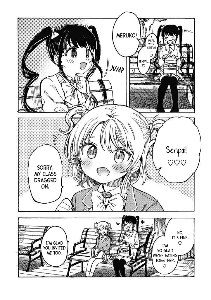 Yandere Meruko-chan Likes Her Senpai Chapter 3 page 4 - 