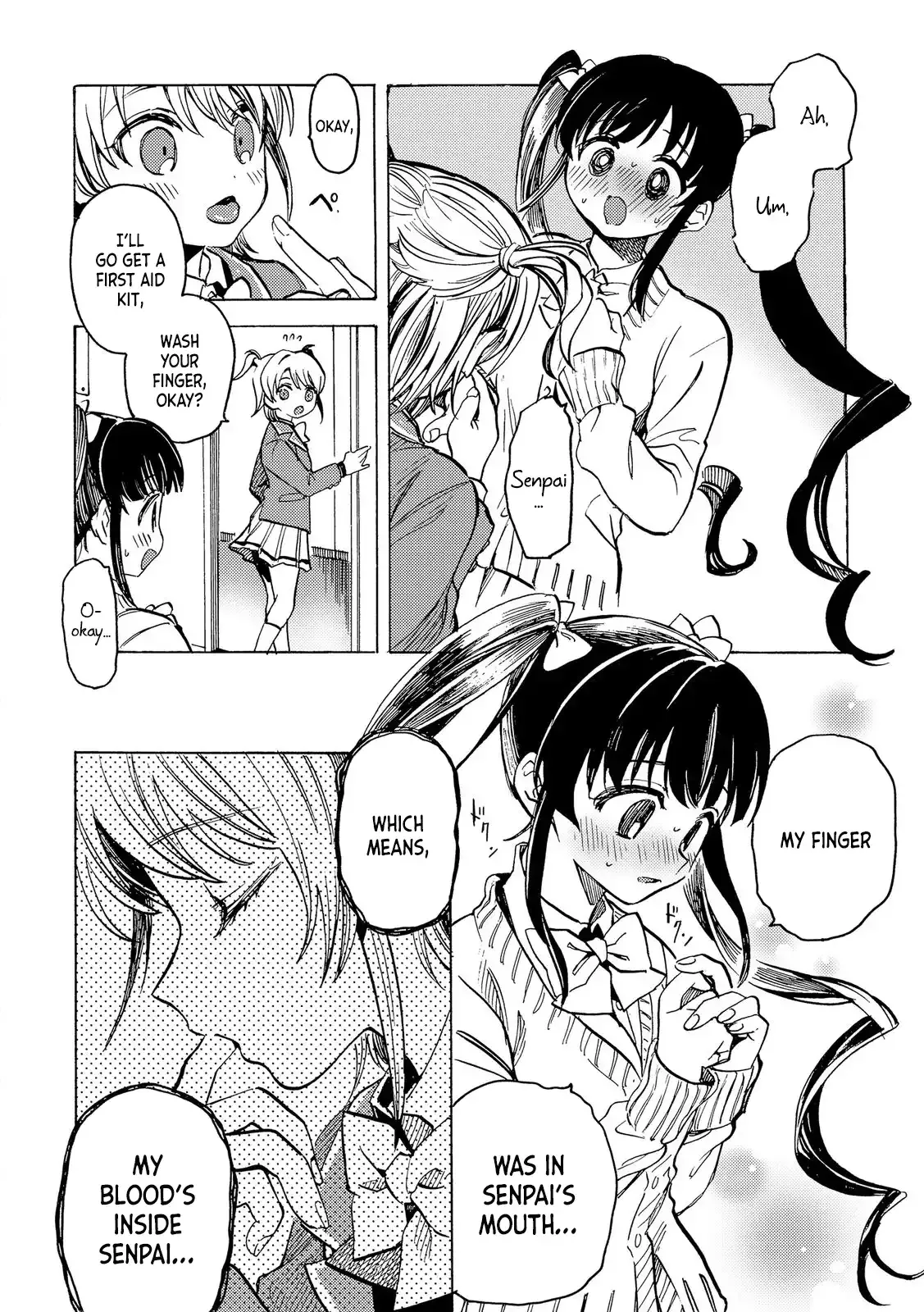 Yandere Meruko-chan Likes Her Senpai Chapter 5 page 4 - 