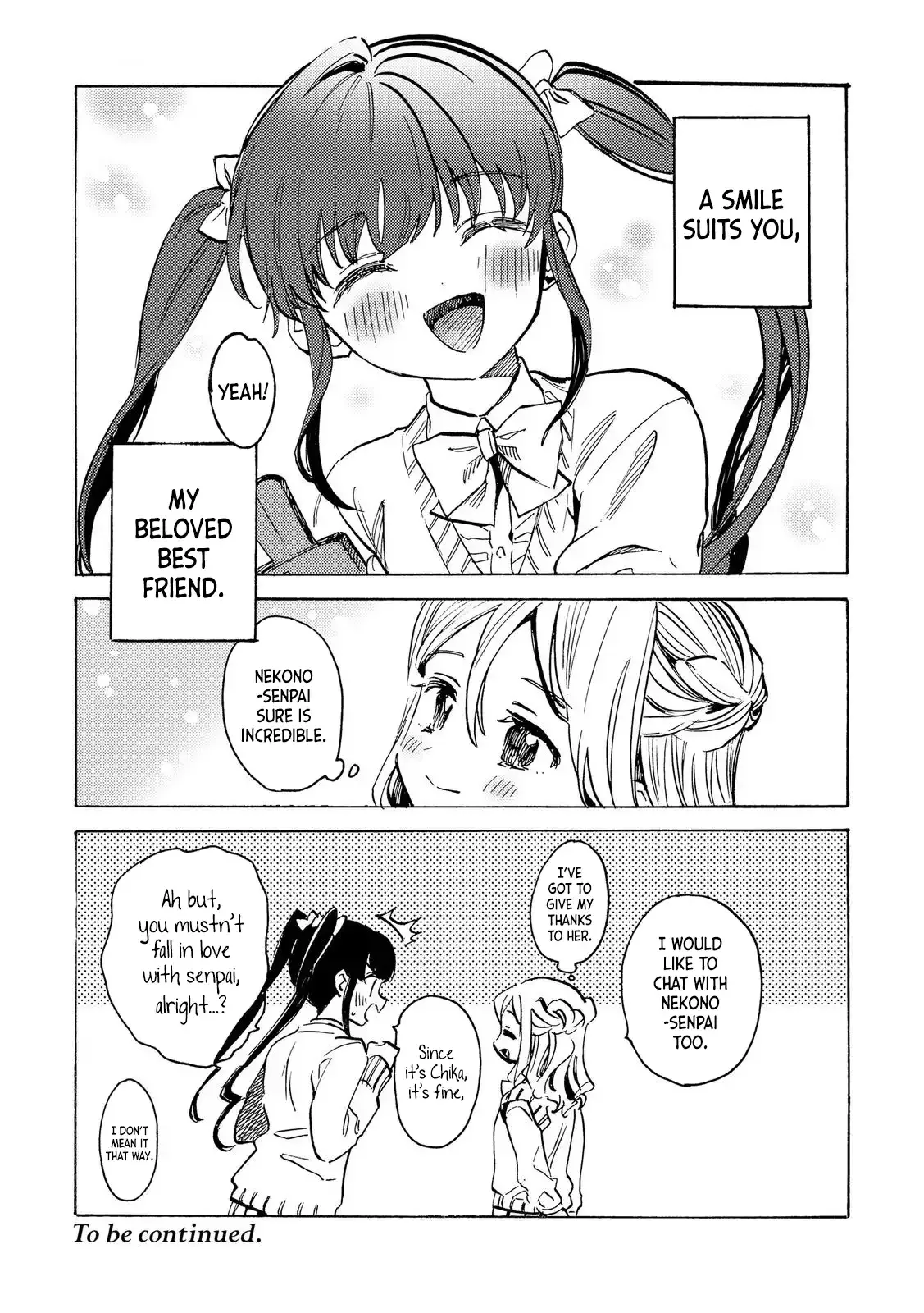 Yandere Meruko-chan Likes Her Senpai Chapter 6 page 12 - 