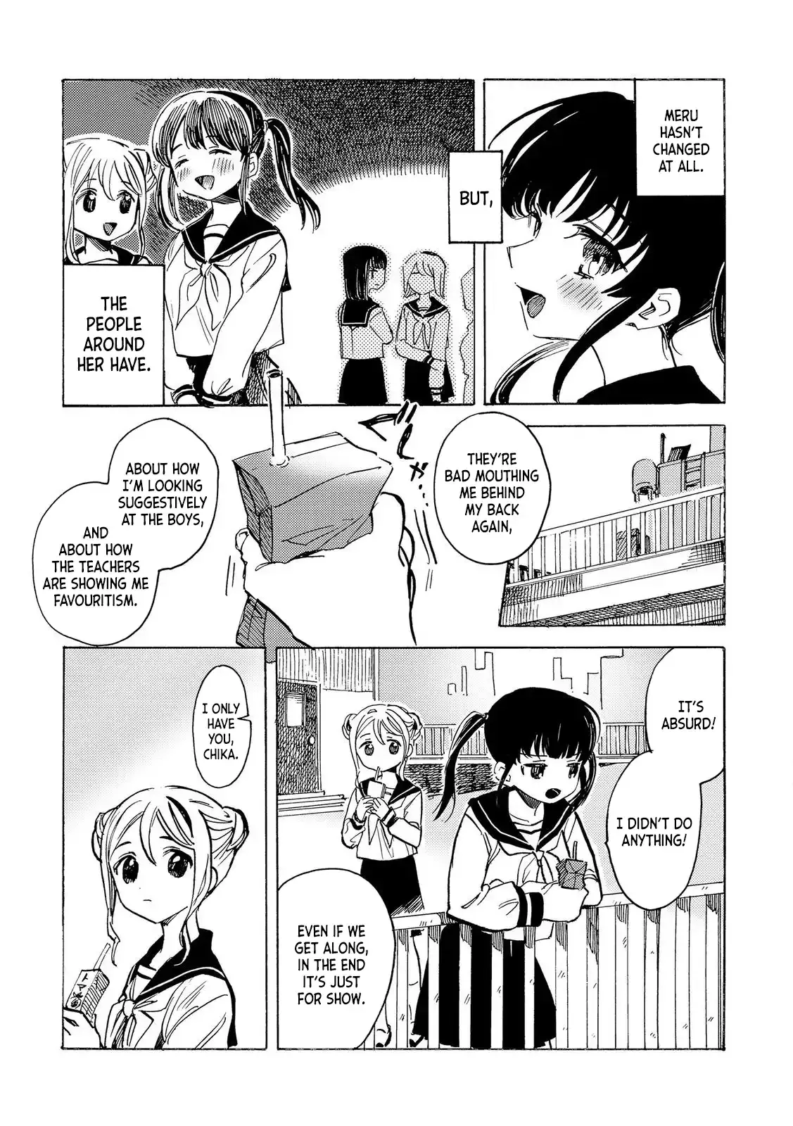 Yandere Meruko-chan Likes Her Senpai Chapter 6 page 7 - 