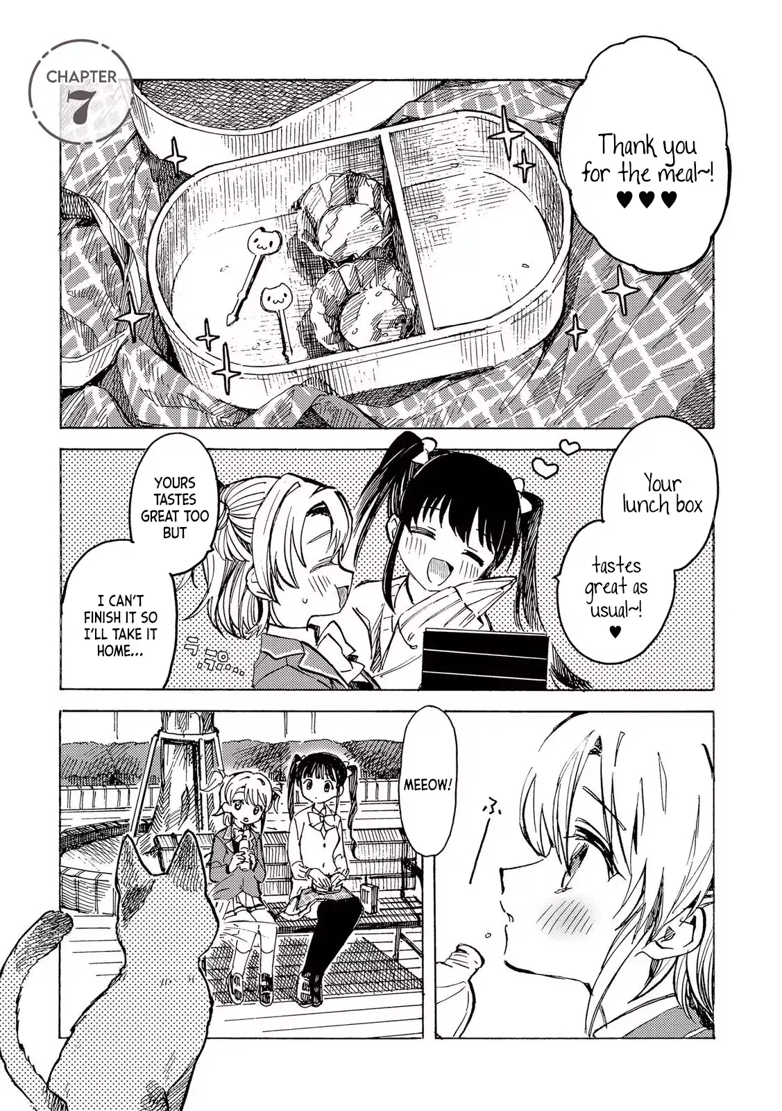 Yandere Meruko-chan Likes Her Senpai Chapter 7 page 1 - 