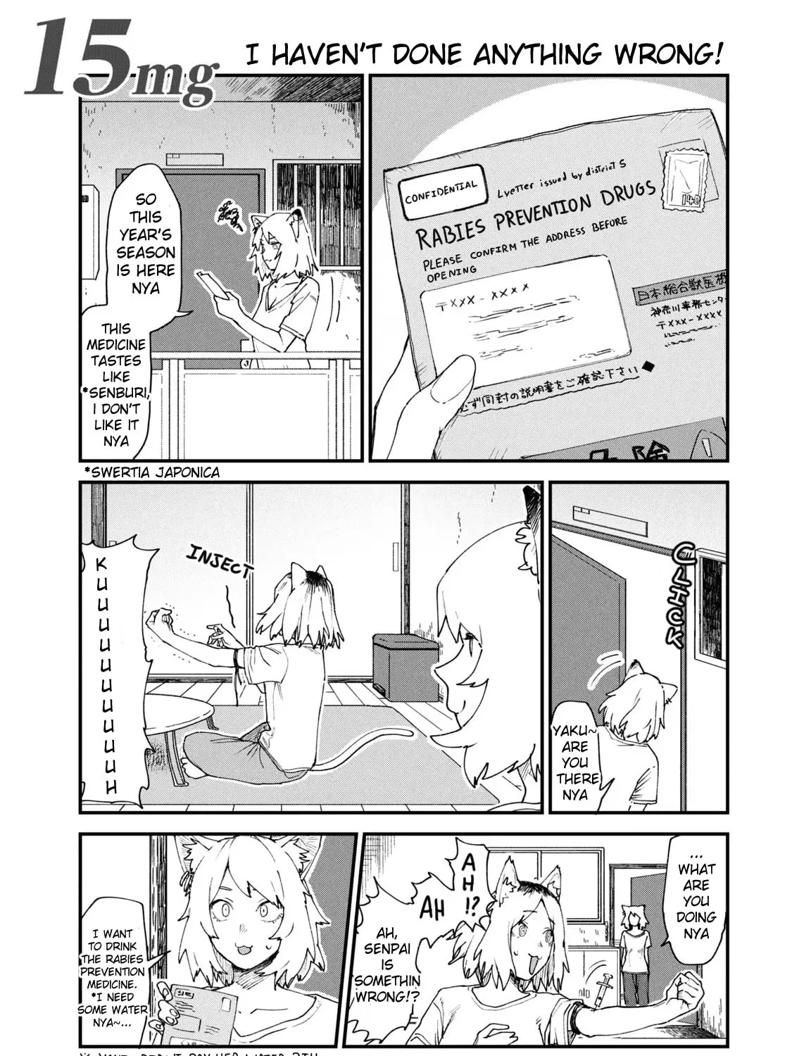 Yani Neko Chapter 15 page 1 - 