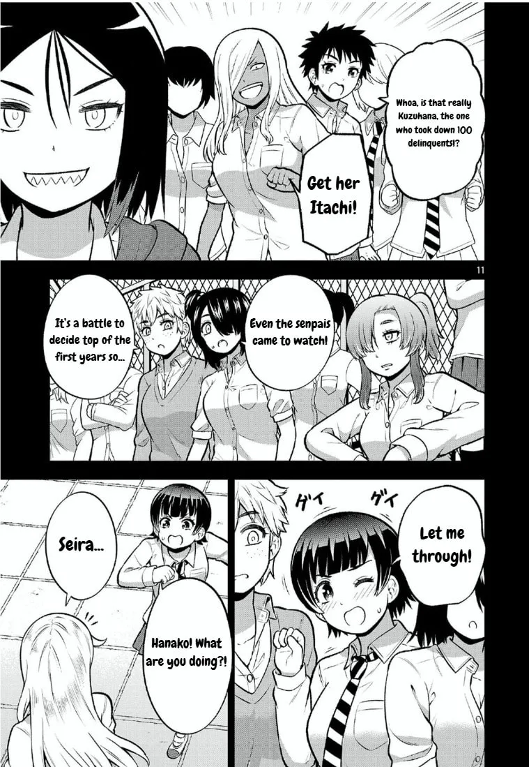 Yankee JK Kuzuhana-chan: Another Side of Heroine Chapter 10 page 11 - 