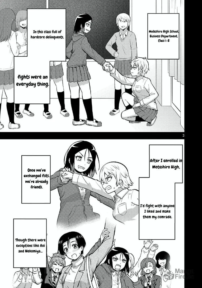 Yankee JK Kuzuhana-chan: Another Side of Heroine Chapter 10 page 3 - 