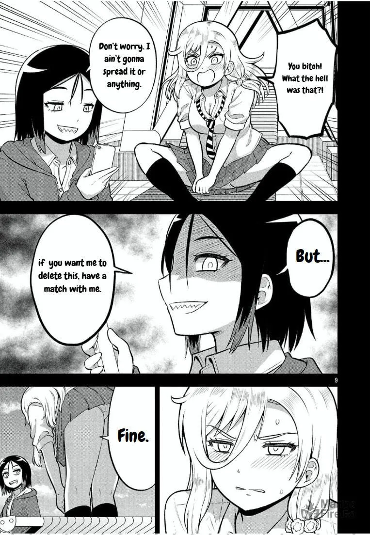 Yankee JK Kuzuhana-chan: Another Side of Heroine Chapter 10 page 9 - 