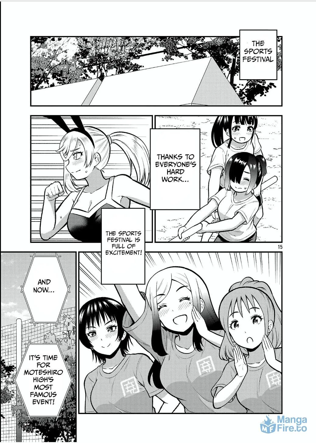 Yankee JK Kuzuhana-chan: Another Side of Heroine Chapter 12 page 15 - 