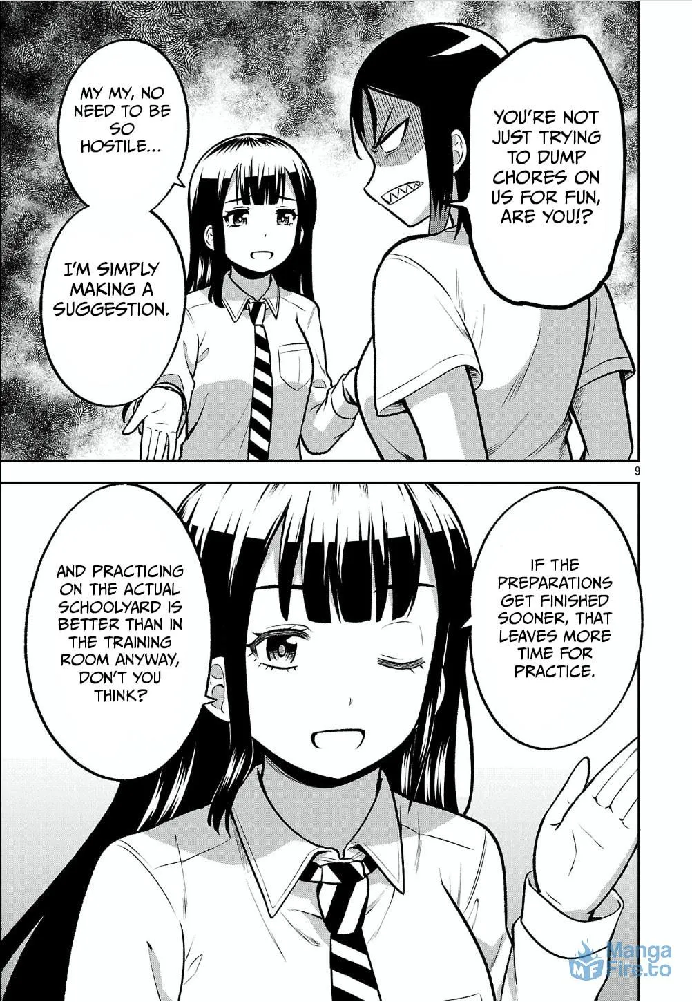 Yankee JK Kuzuhana-chan: Another Side of Heroine Chapter 12 page 9 - 