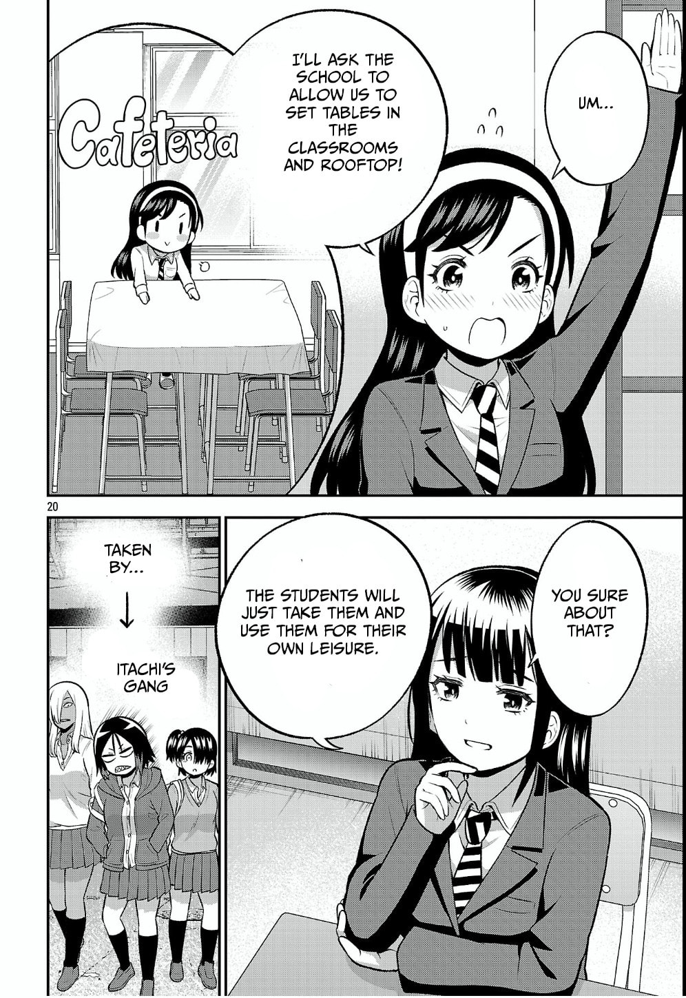 Yankee JK Kuzuhana-chan: Another Side of Heroine Chapter 15 page 20 - 