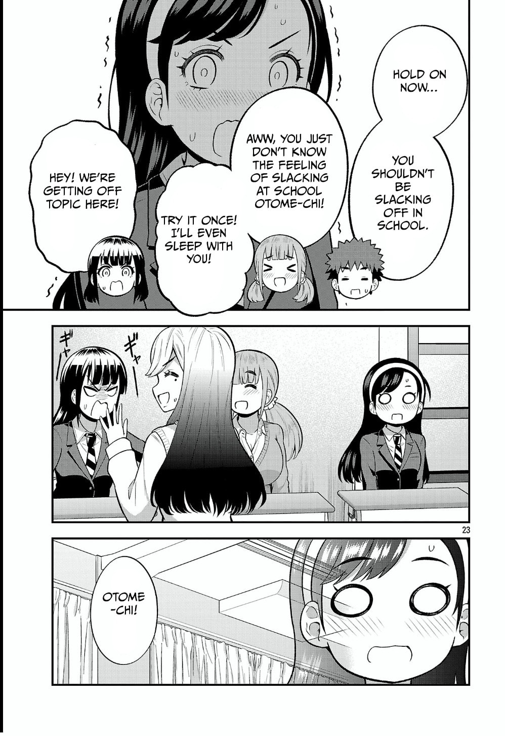 Yankee JK Kuzuhana-chan: Another Side of Heroine Chapter 15 page 23 - 
