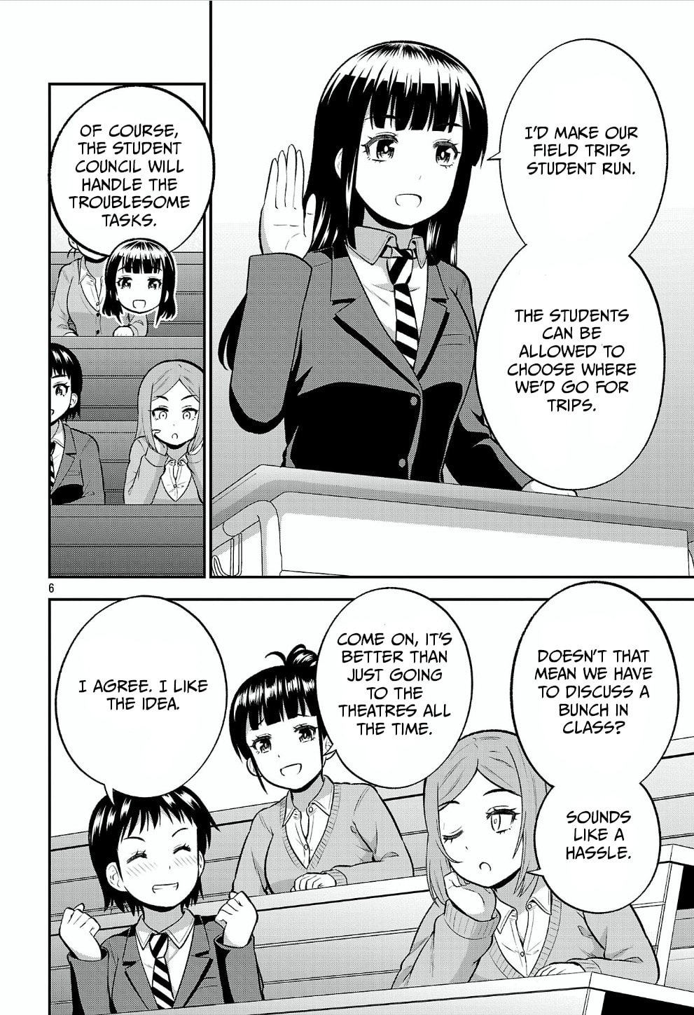 Yankee JK Kuzuhana-chan: Another Side of Heroine Chapter 15 page 6 - 