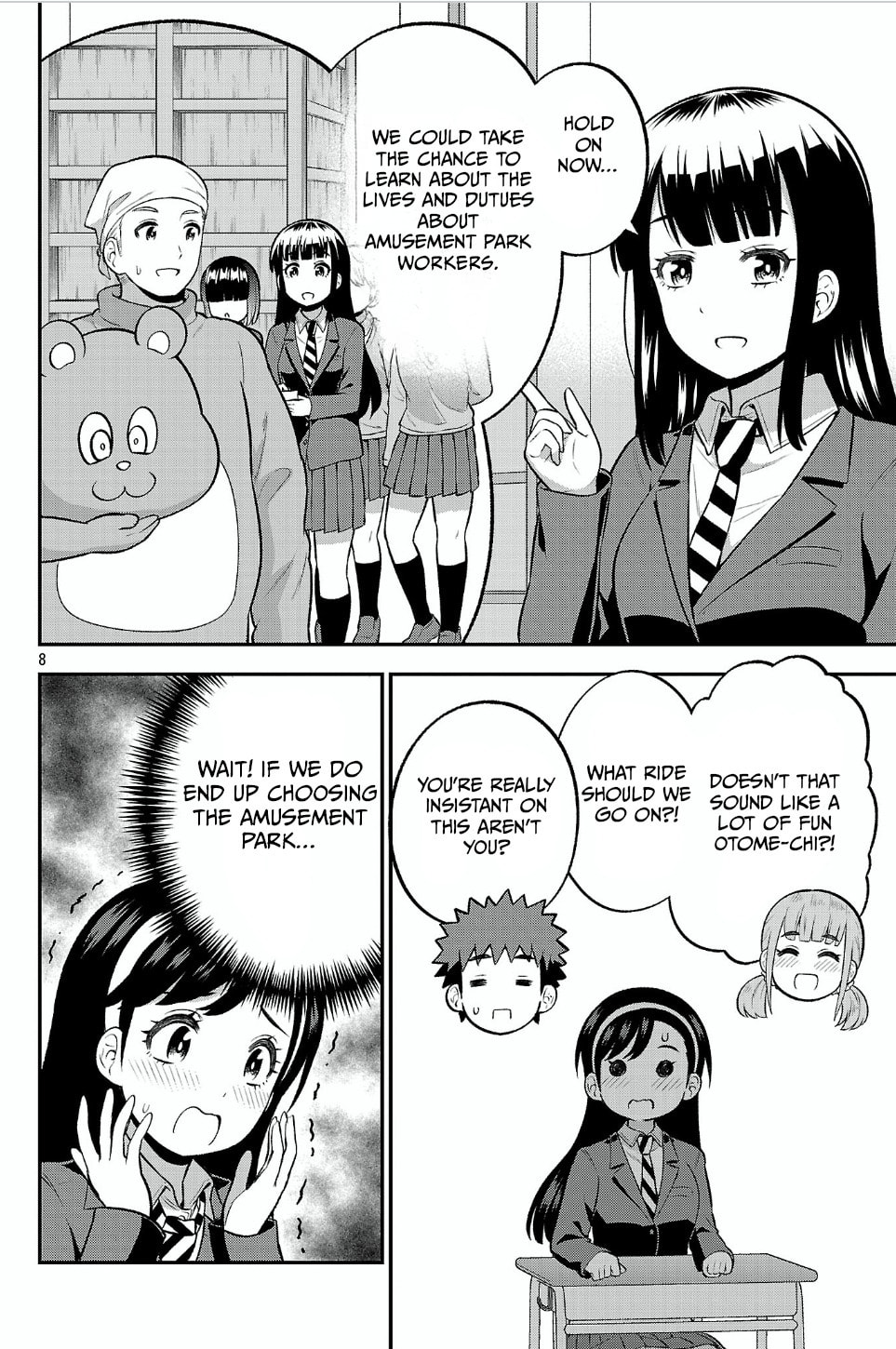 Yankee JK Kuzuhana-chan: Another Side of Heroine Chapter 15 page 8 - 