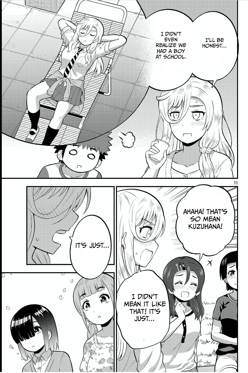 Yankee JK Kuzuhana-chan: Another Side of Heroine Chapter 18 page 11 - 