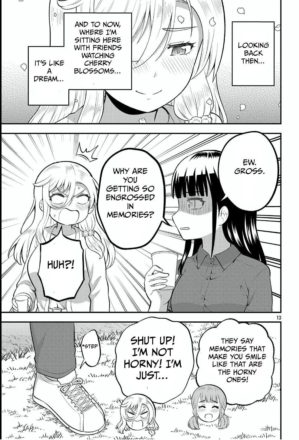 Yankee JK Kuzuhana-chan: Another Side of Heroine Chapter 18 page 13 - 