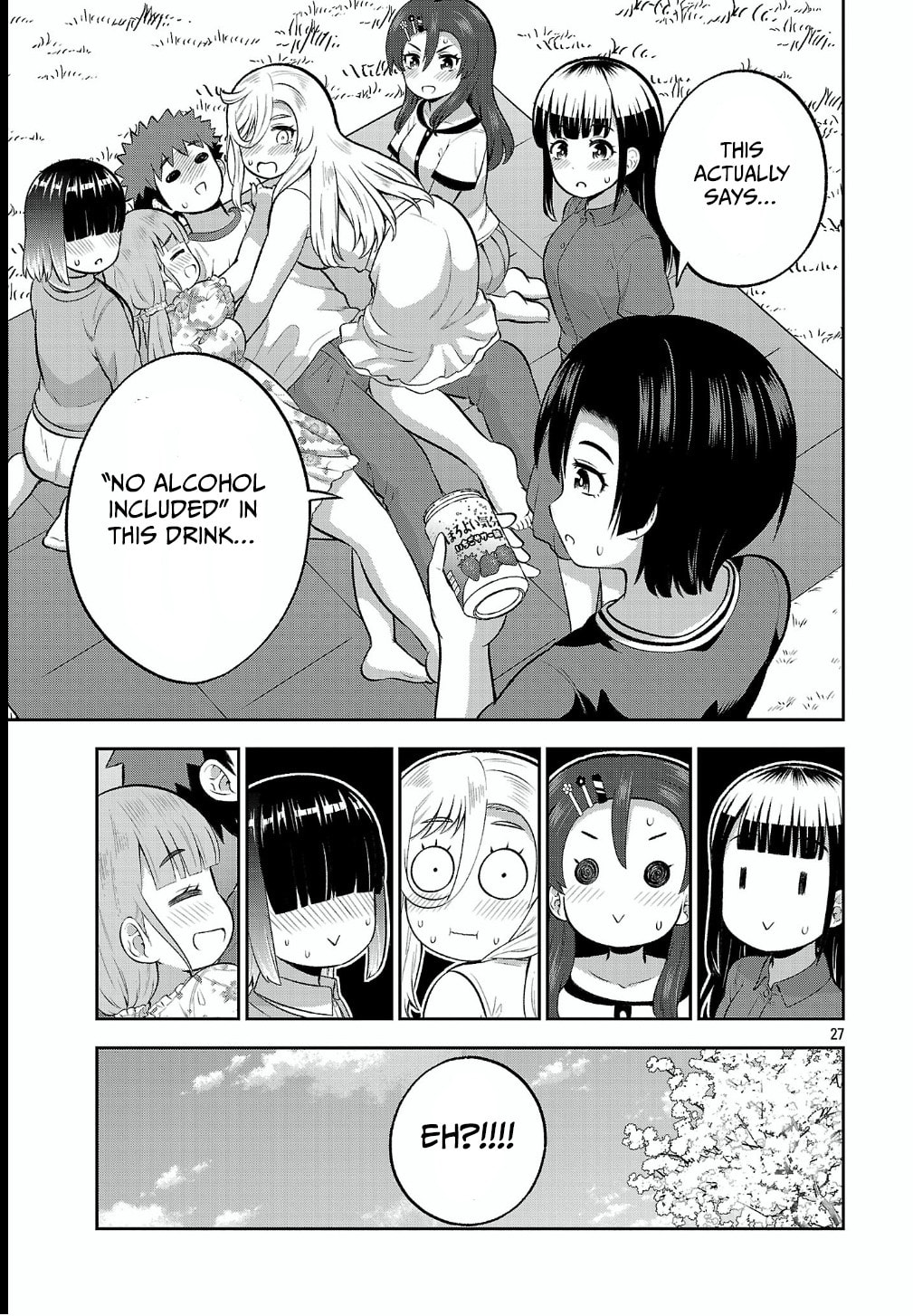 Yankee JK Kuzuhana-chan: Another Side of Heroine Chapter 18 page 27 - 