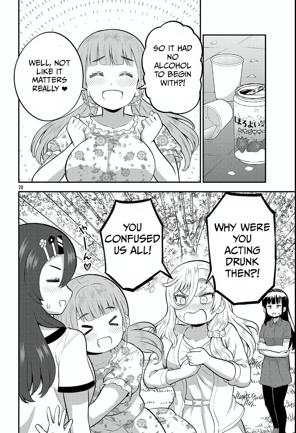 Yankee JK Kuzuhana-chan: Another Side of Heroine Chapter 18 page 28 - 