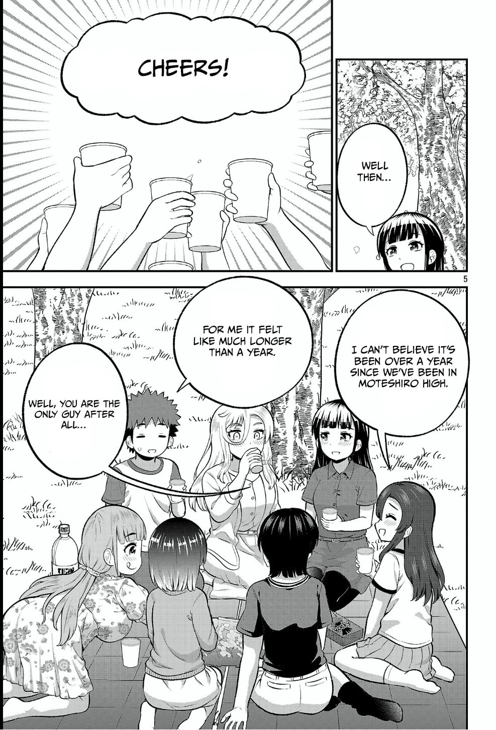 Yankee JK Kuzuhana-chan: Another Side of Heroine Chapter 18 page 5 - 